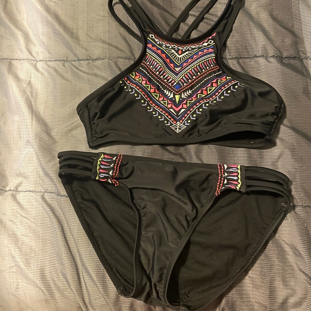 black bikini